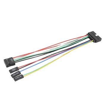 USB кабел-конвертор, малко 20PIN-USB 9Pin, кабел за захранване от специални 20PIN до стандартни дънни платки