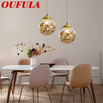 Модерните висящи лампи ULANI Brass, висящи лампи, творческа обстановка, подходяща за домашно ресторант, столова