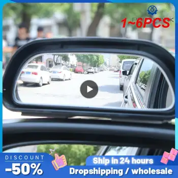 1 ~ 6ШТ 360-градусная дръжката на огледалото слепи зони за Паркинг на колата на заден ход Широкоугольное куполна огледало за обратно виждане Помощен автомобил за обратно виждане