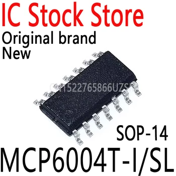 10ШТ ~ 20PCS Нов и оригинален SMD SOP14 MCP6004 MCP6004-I/SL MCP6004T-I /SL