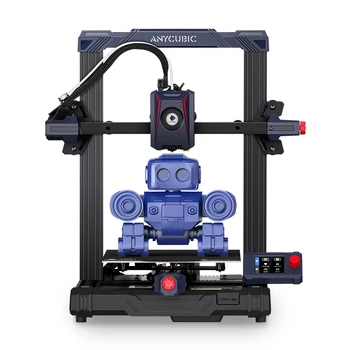 3D принтер ANYCUBIC Kobra 2 Neo FDM с по-висока скорост на печат 250 мм/сек. Нов Вграден Екструдер LeviQ 2.0 с Автоматично нивелиране на 3D принтер