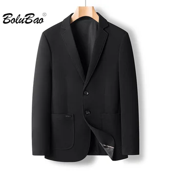 BOLUBAO 2023, Блейзери за отдих на открито, костюм, однотонное Модно Приталенное бизнес палто, Висококачествен Дизайн на мъжки костюм за продажба