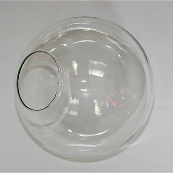 D13cm D15cm D20cm Прозрачни стъклени абажури глобус делото лампи за подвесного осветително тяло полилей лампа резервни части аксесоар фитинг на лампата