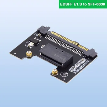EDSFF E1. Интерфейс SSD Генерал-Z 1C PCI-E за СФФ-8639 U. 2 SSD Странично Card Adapter