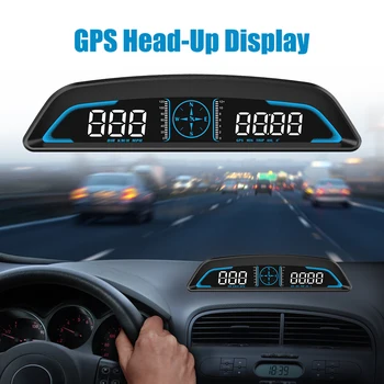 G3 GPS HUD Heads Up Display Универсални Аксесоари за автомобилна Електроника, Интелигентен Дигитален Брояч Напомняния за Тревожност, Автомобил Скоростомер