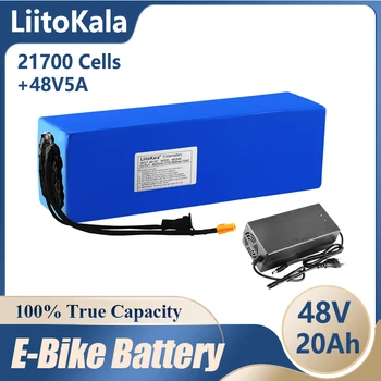 LiitoKala Original 48V 20AH Ebike 48V Battery 1500W за електрически велосипед батерия за велосипед Мощен електрически велосипеди батерия XT60