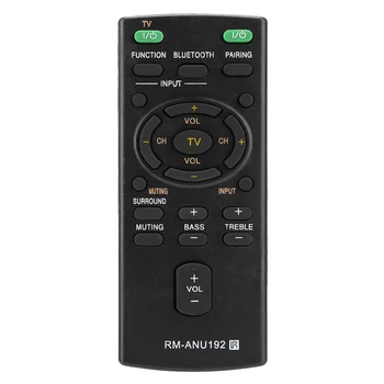 RM-ANU192 Bluetooth Високоговорители, Дистанционно Управление за Аудио панел Sony SACT60BT SS-WCT60 SSWCT60 HT-CT60BT HTCT60BT SA-CT60BT