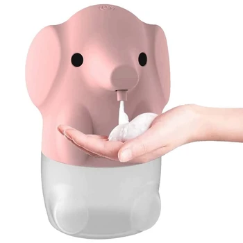 Автоматично дозиране система сапун, детски опаковка пенящегося сапун, безконтактно акумулаторна батерия, с чудесни животни, безконтактно опаковка