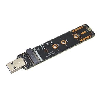 Адаптер SSD с двойно протокол M. 2 NVME към USB 3.1, карта, конвертор M2 SSD В NGFF 10 gbps USB3.1 Gen 2 За Samsung 970 /За