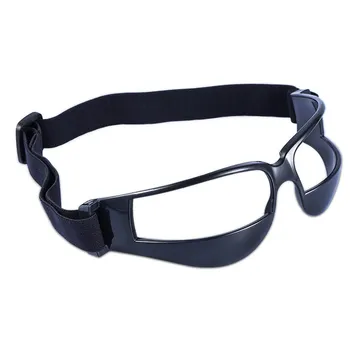 Баскетболни очила за дриблинга, Рамки за спортни облекла, очила за дриблинга със защита от лук, преносими средства за тренировки, детски, Бели