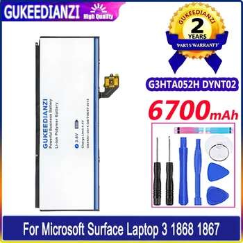 Батерия GUKEEDIANZI G3HTA052H DYNT02 6700mAh За Лаптоп Microsoft Surface 3 Laptop3 1867 1868 Batteria