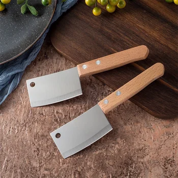 Джобен нож С универсална удобна дръжка, лесен за пренасяне, удобен за захващане, преносима ломтерезка за сирене, мини-нож за рязане на месо, кухненски принадлежности