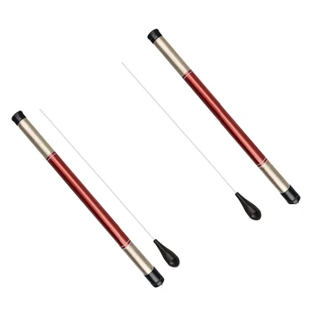 Дирижерская пръчка, Дирижерская пръчка, Музикална пръчка, Оркестровая пръчка с цилиндрична дръжка от черно дърво, Музикална пръчка