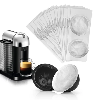 Еднократните капсули за еднократна употреба Шушулки Капачки Алуминиеви Запечатващи лепенки За автоматични кафе машини Nespresso Vertuo Plus