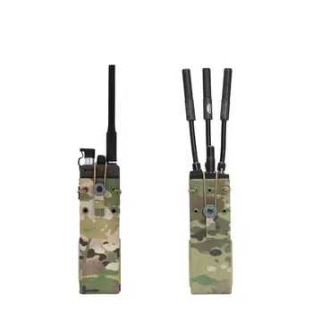 Жилетка за тактическа военна подготовка FCPCv5 на открито, чанта за радио и чанта за преговорния устройство, което е съвместимо с MPU5 MPU4 PRC.