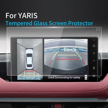 За TOYOTA YARis R Защитно фолио за екрана 2023 г., Конзола такса, Защитен слой от закалено стъкло, Защитни стикери за навигатор, Аксесоари