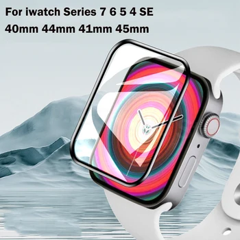Защитно фолио за Apple watch серия 7 45 мм 41 мм 40 мм 38 мм iWatch 7 6 SE Защитно фолио за Apple watch Screen Protect