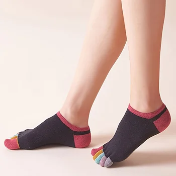 Класически чорапи с чорапи, цветни чорапи за екипажа, чорапи с пет пръста за спортисти, дамски чорапи и трикотаж-носочные на продукта