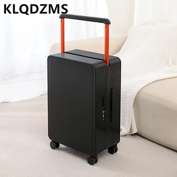 Куфар KLQDZMS количка, здрав калъф-количка от едно PC, посадъчен бокс унисекс, 20 