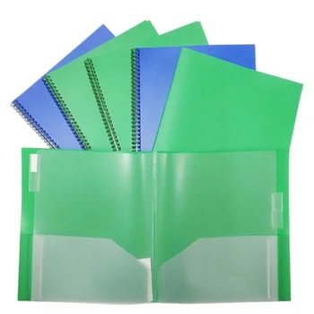 Многостраничная папка с отрывными листа Голям капацитет, Прозрачна чанта за файлове, Полипропиленова книга за съхранение на канцеларски материали, чанта за файлове с формат А4