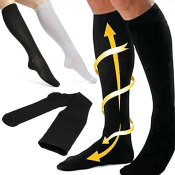 Многоцветни компресия чорапи за краката, разширени вени, които правят болки в коляното, спортни чорапи, поддържащи еластични чорапи дишащи Многоцветни компресия чорапи за краката, разширени вени, които правят болки в коляното, спортни чорапи, поддържащи еластични чорапи дишащи 3
