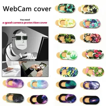 Нов елегантен ултра-тънък Пластмасов Компютърен Слайд Privacy Security Protector Стикер За Фотоапарат Капачка на Уеб камери