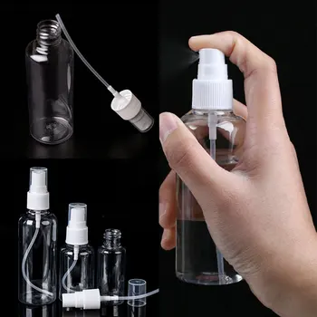 Прозрачни парфюми в бутилки обем 20-100 мл за Многократна употреба празни флакони със спрей, Козметичен инструмент, вещи от първа необходимост за пътуване