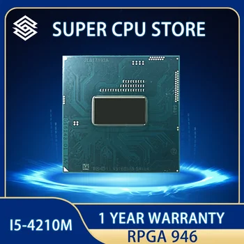 Процесор Intel Core i5-4210M i5 4210 M SR1L4 CPU Процесор 3 M 37 W конектор G3 2,6 Ghz Двуядрен Четырехпоточный /rPGA946B