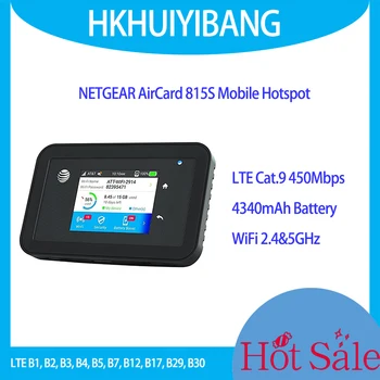 Разблокированная Netgear Aircard 815S 4G 450 M Мобилна Точка за Достъп 4340mAh AC815S 4G LTE Портативен WiFi Модем Със Sim карта