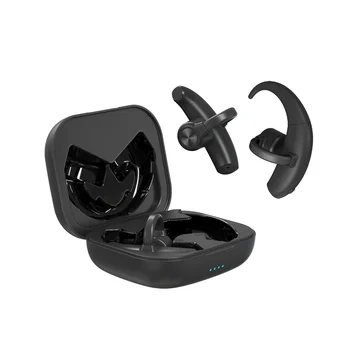 Слушалки TWS с костна проводимост Безжични слушалки Bluetooth слушалка за спорт, тичане, носене безболезненных непромокаеми слушалки