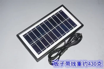 Слънчевата фотоэлектрическая панел 10V3.5W с тел 2,8 м от закалено стъкло соларен панел САМ за производство на електроенергия