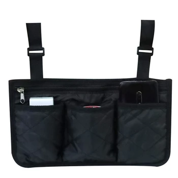 Странична чанта за съхранение на оръжие инвалидни колички за повечето колела и аксесоари за мобилни устройства
