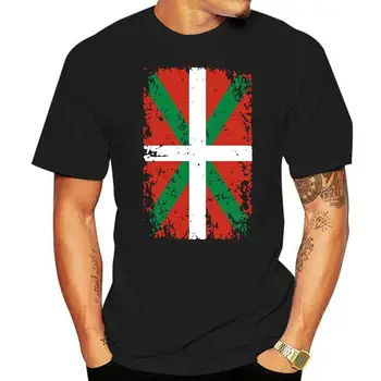 Тениска Euskal Herria Euskadi Vasco в стил кънтри Баските, всички размери Нови