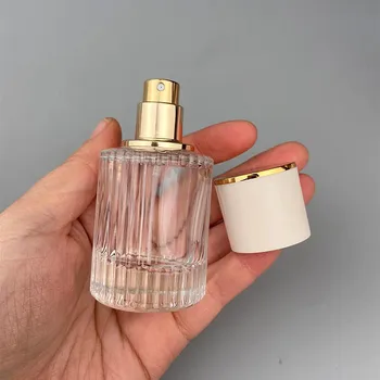 Флакони за парфюми голям капацитет Retial 30 мл, 50 мл, 5 бр./лот, стъклени флакони за парфюми с пистолет за пътуване
