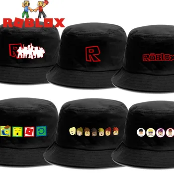 Шапка-кофа Roblox, игри на виртуален свят, Шапка за мъже и жени, Защита от слънцето, Универсална мультяшная студентски модна шапка, шапка, за Декор за почивка